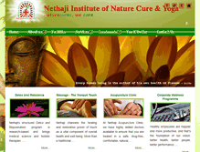 Tablet Screenshot of nethajinaturopathy.org